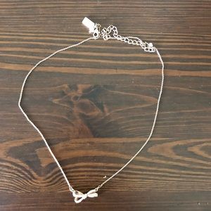 Kate Spade Rose Gold Bow Necklace ♠️ 🎀